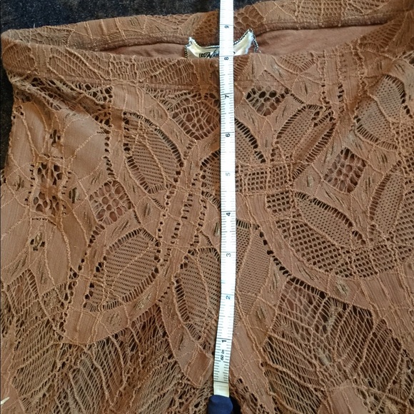 Nightcap for Freepeople sz 1 lace pants tobacco xs - Picture 3 of 9